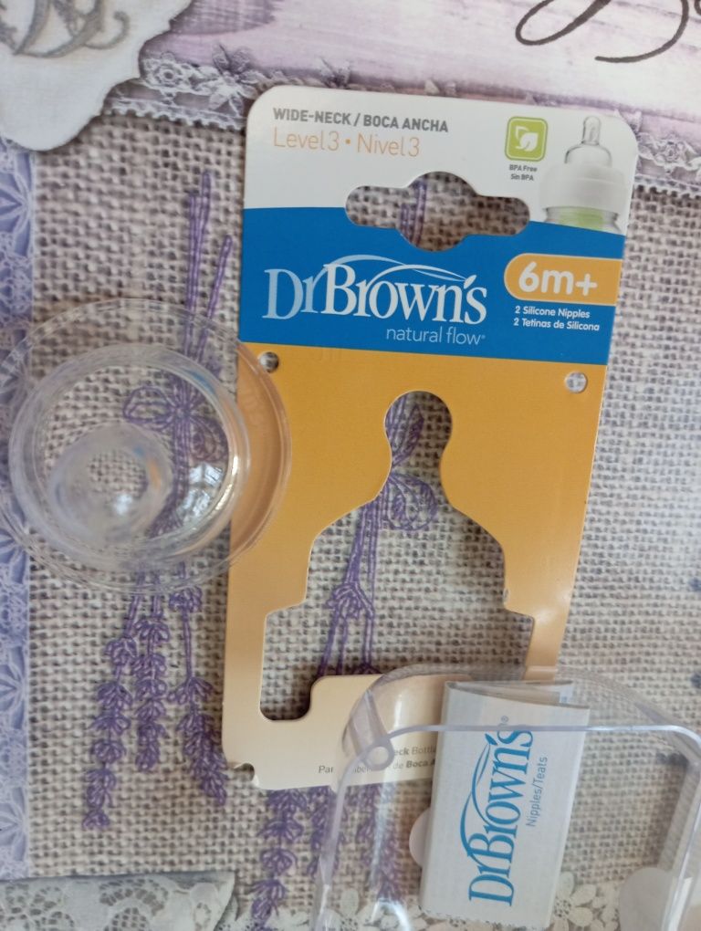 Пляшка скляна антиколікова з широким горлом Др. Браунс Dr.Browns 150мл