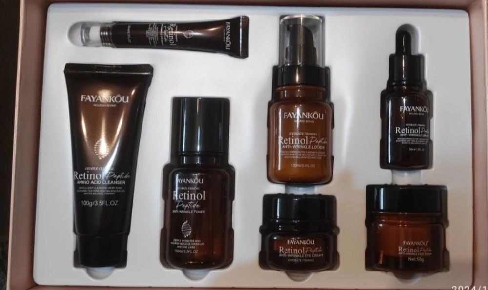 Zestaw Retinol Peptide - 7 elementowy.