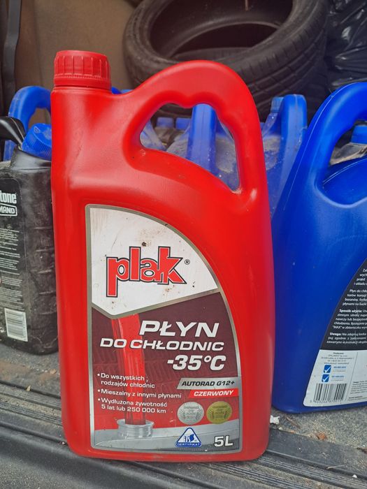 Антифриз Atas PLAK AUTORAD G12+ -35°C G12+ готовый 5 л красный