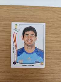 Cromo Casillas Mundial 2014.