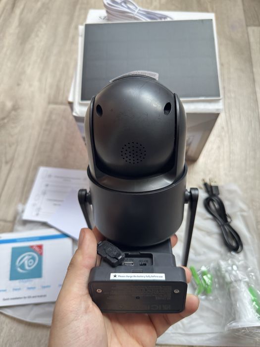 ‼️Вулична камера відеоспостереження 4G з Сонячною Батареєю