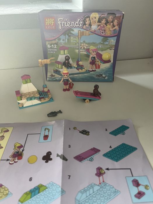 Klocki Lele friends Stephanie nad morzem w bardzo dobrym stanie