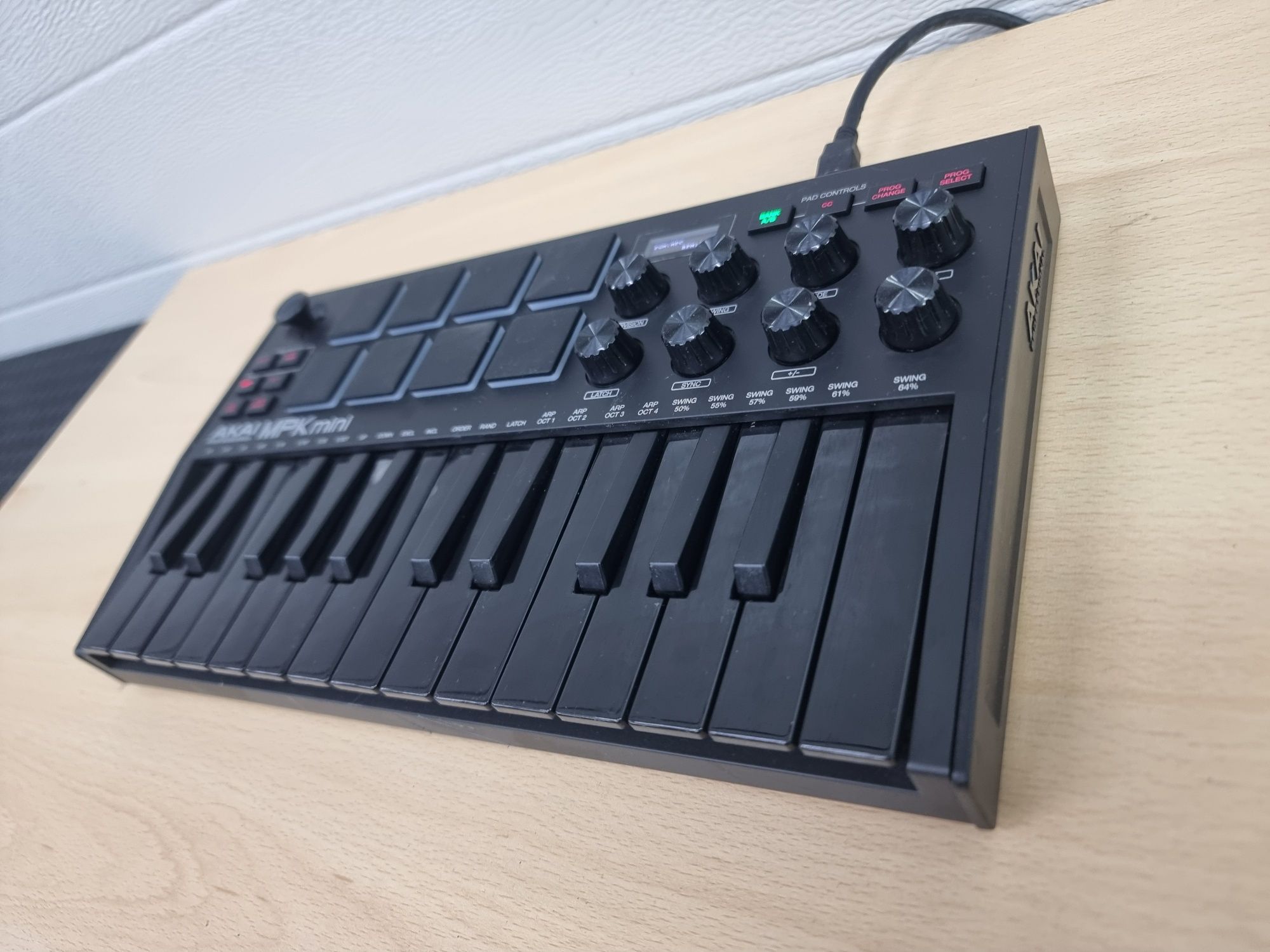 Klawiatura midi Akai mpk mini limited black czarna okazja najtaniej