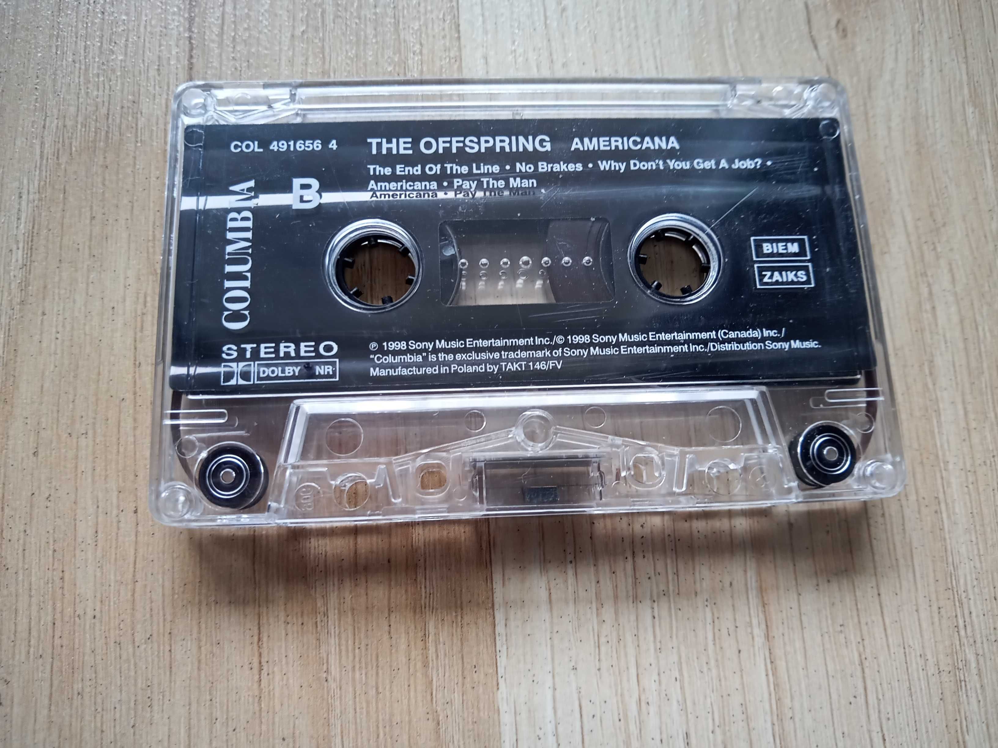 The Offspring Americana kaseta