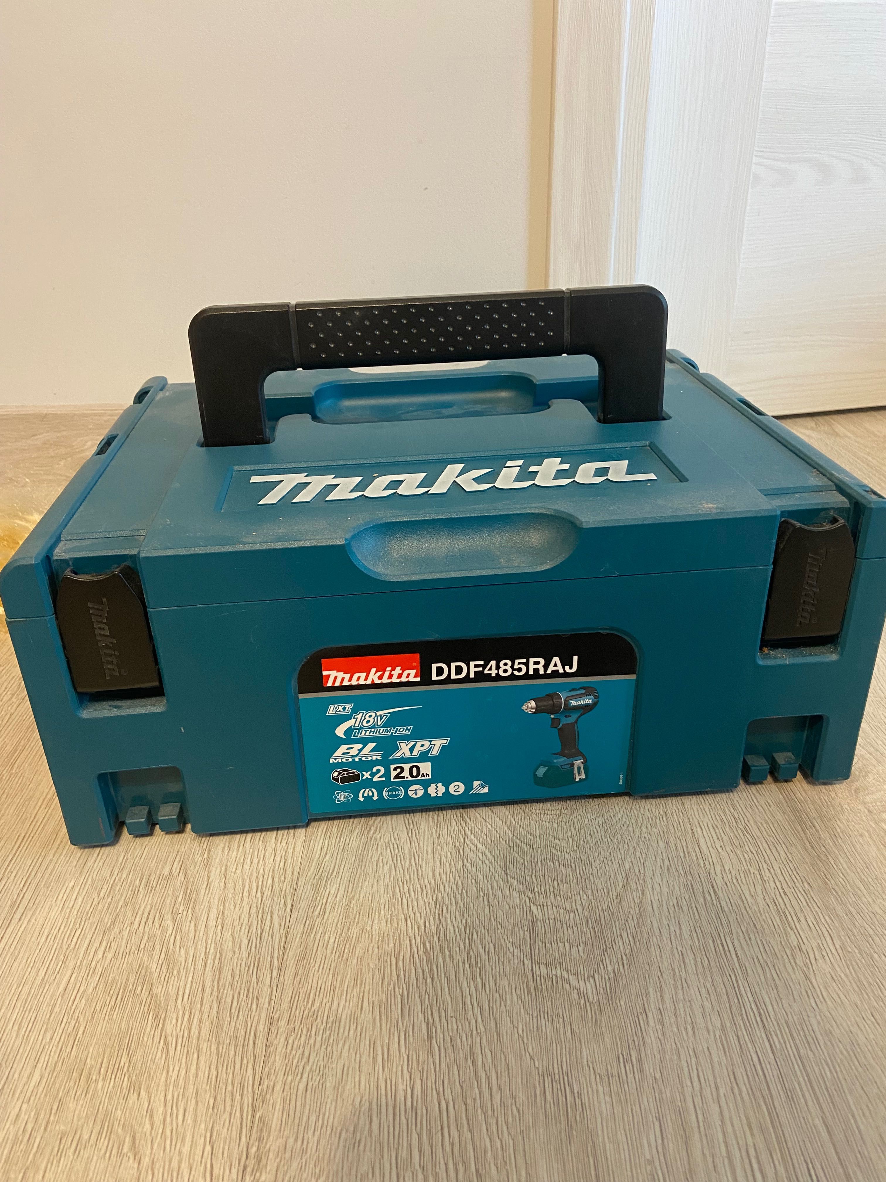 Makita DDF485RAJ Aku Wiertarko - wkrętarka 50Nm (2x2,0Ah/18V) Makpac