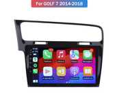 AutoRadio P/ VW Golf 7 '10' Android 13- Carplay Android Auto/Montagem