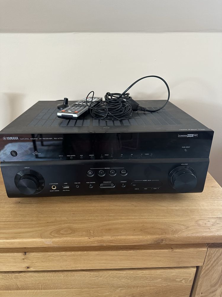 Yamaha RX-V771 – amplituner 7.1 w stanie jak nowy