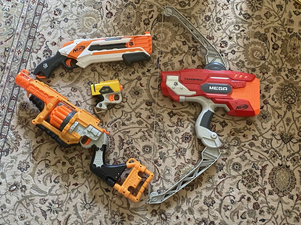 Оружие nerf + подарок