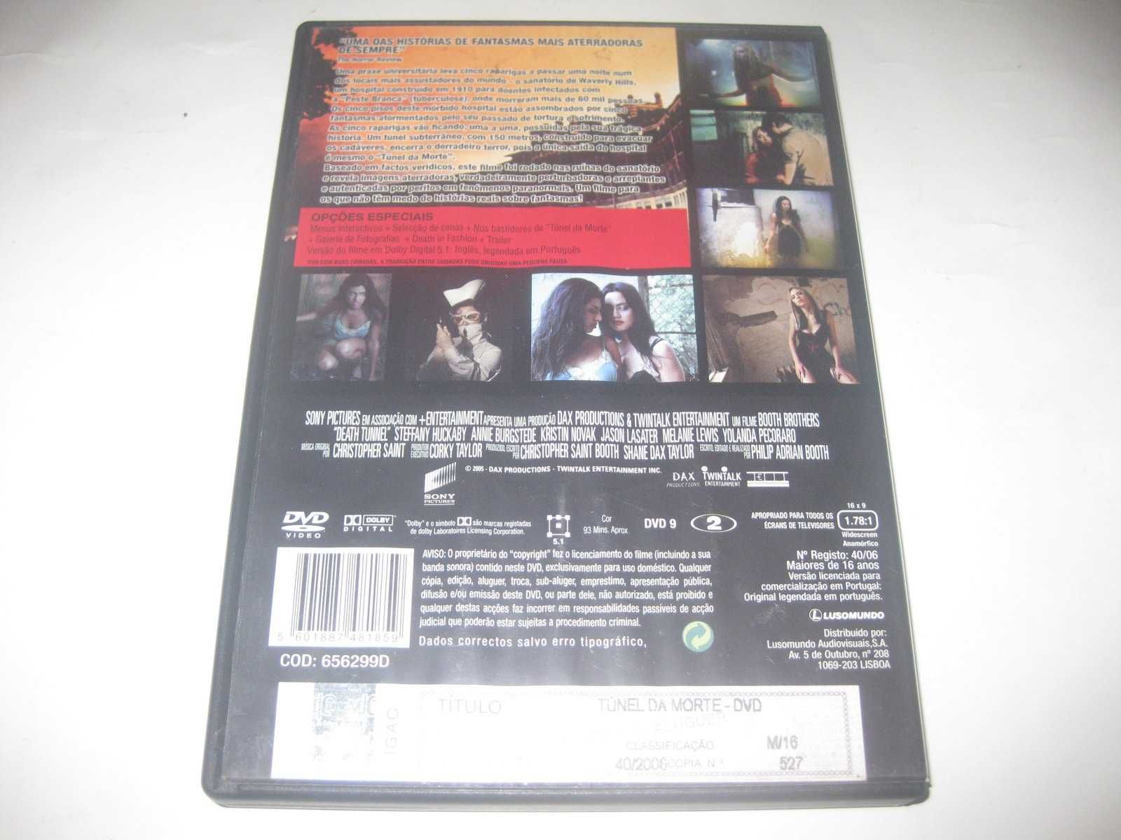 DVD "Túnel da Morte" de Philip Adrian Booth/Raro!