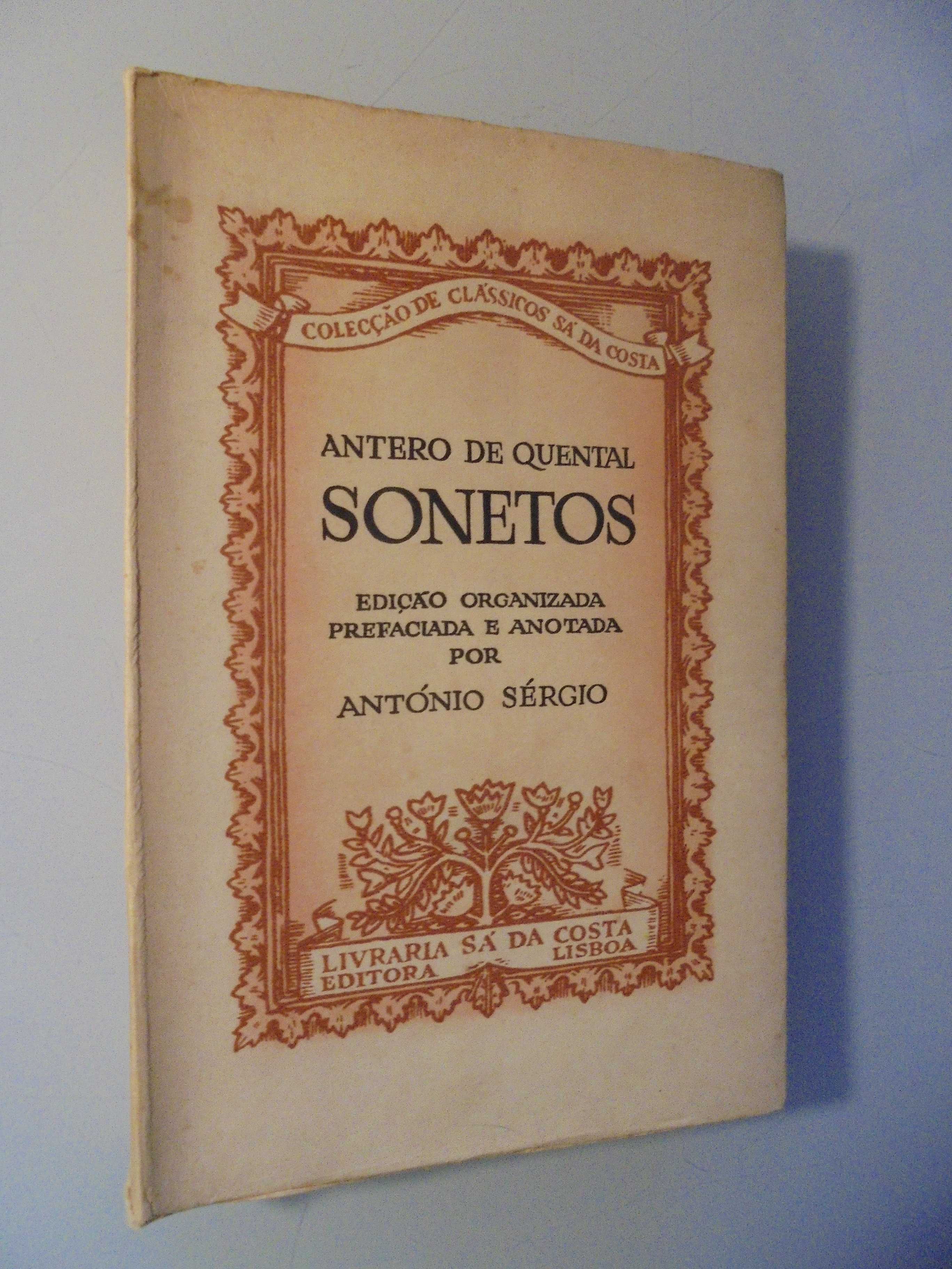 Sérgio (António,Organização);Antero de Quental-Sonetos