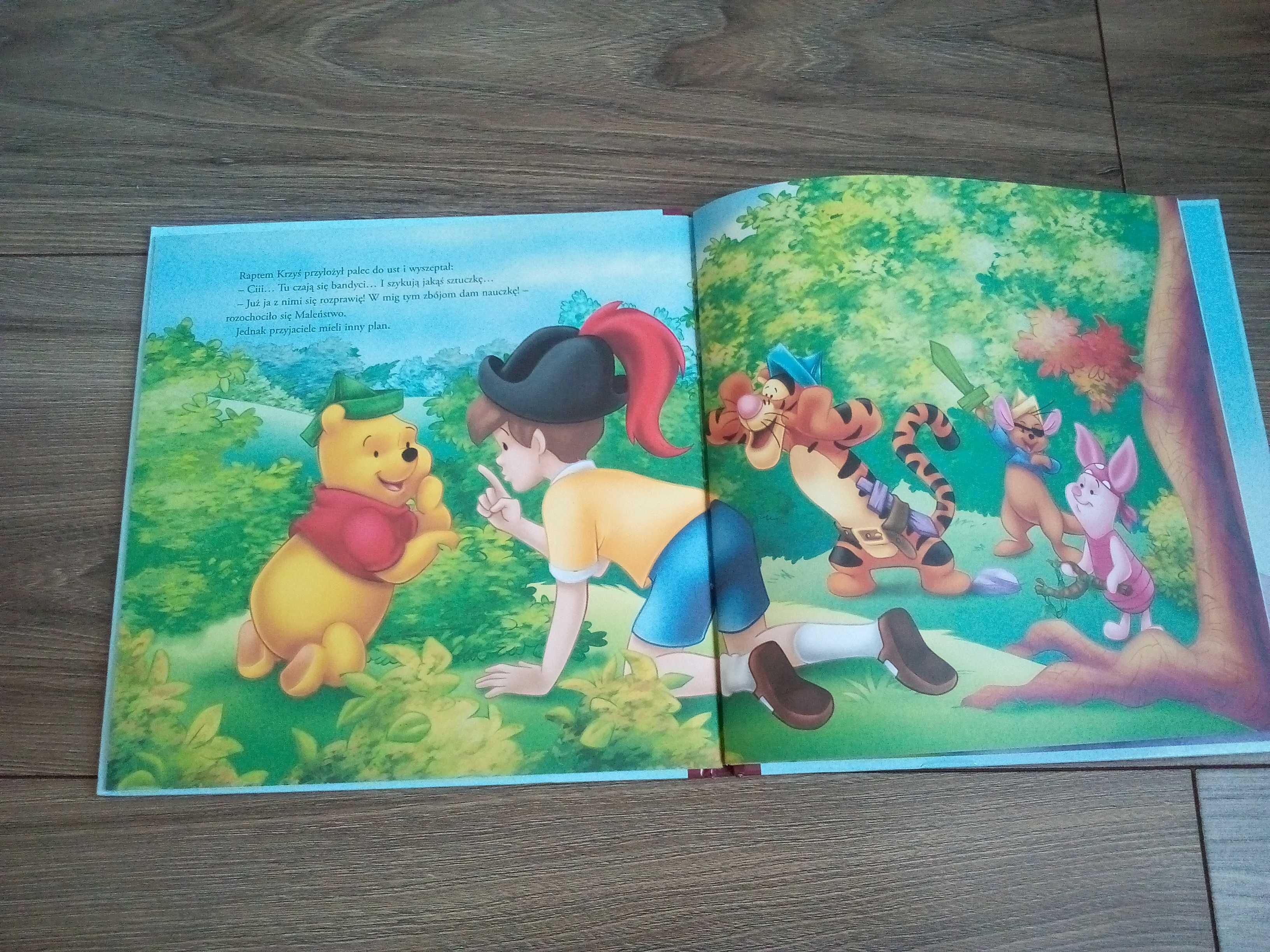 Książka dla dzieci "Kubuś Puchatek- Zabawa w Pirata"