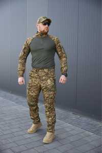 Тактичний комплект бойова сорочка убакс та штани кайман хижак