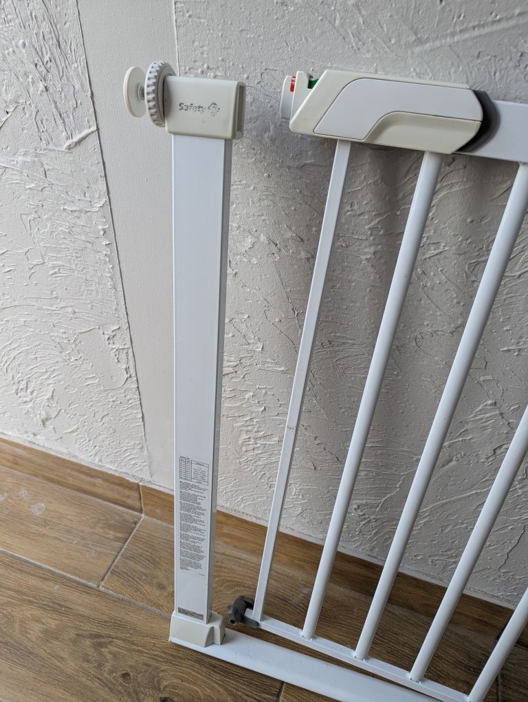 Bramka dziecięca rozporowa 80cm flat step