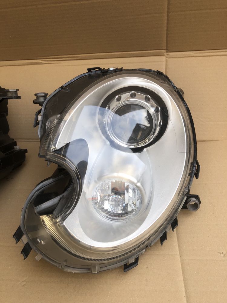 Lampy przod przednie Mini R55 R56 R57 bi xenon skretny