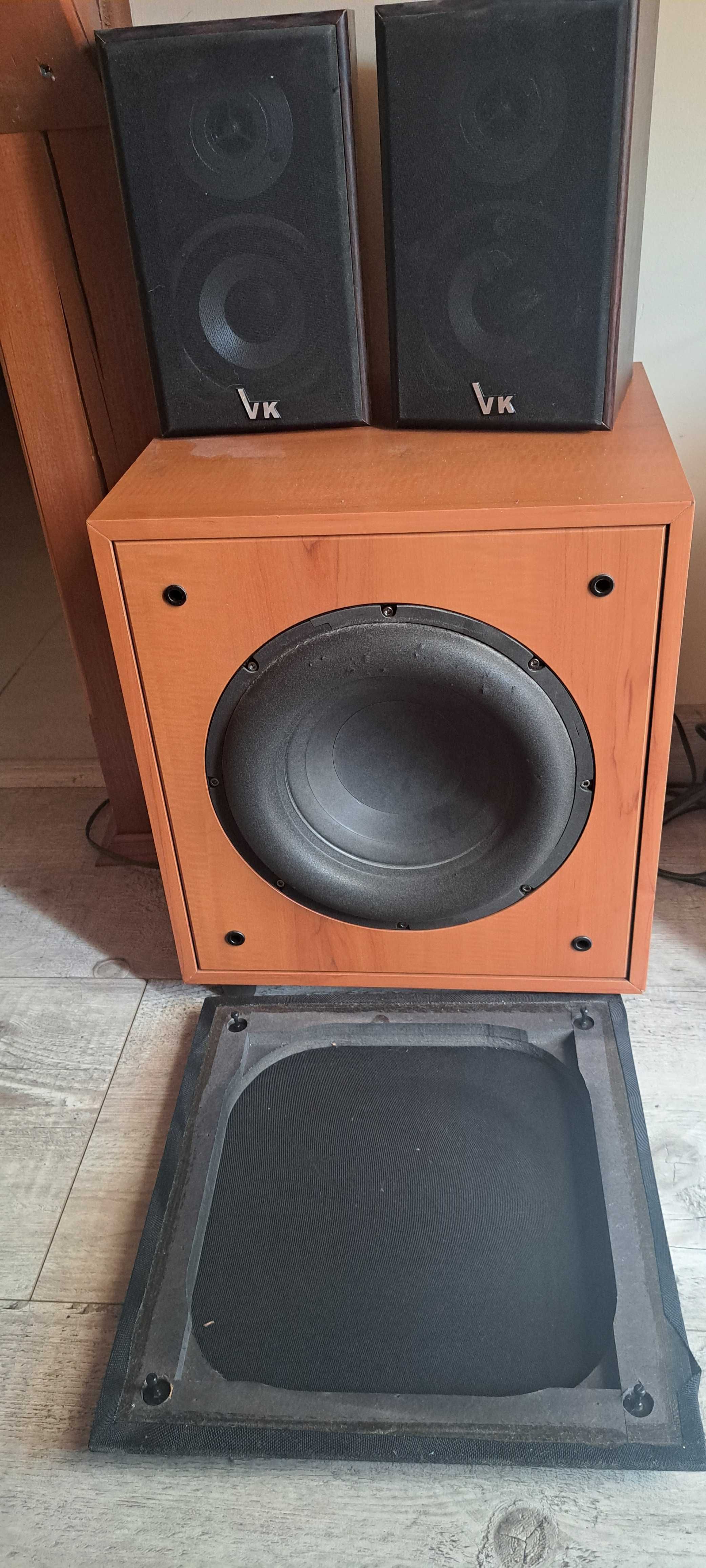 Kolumny głośnikowe 4 szt + subwoofer