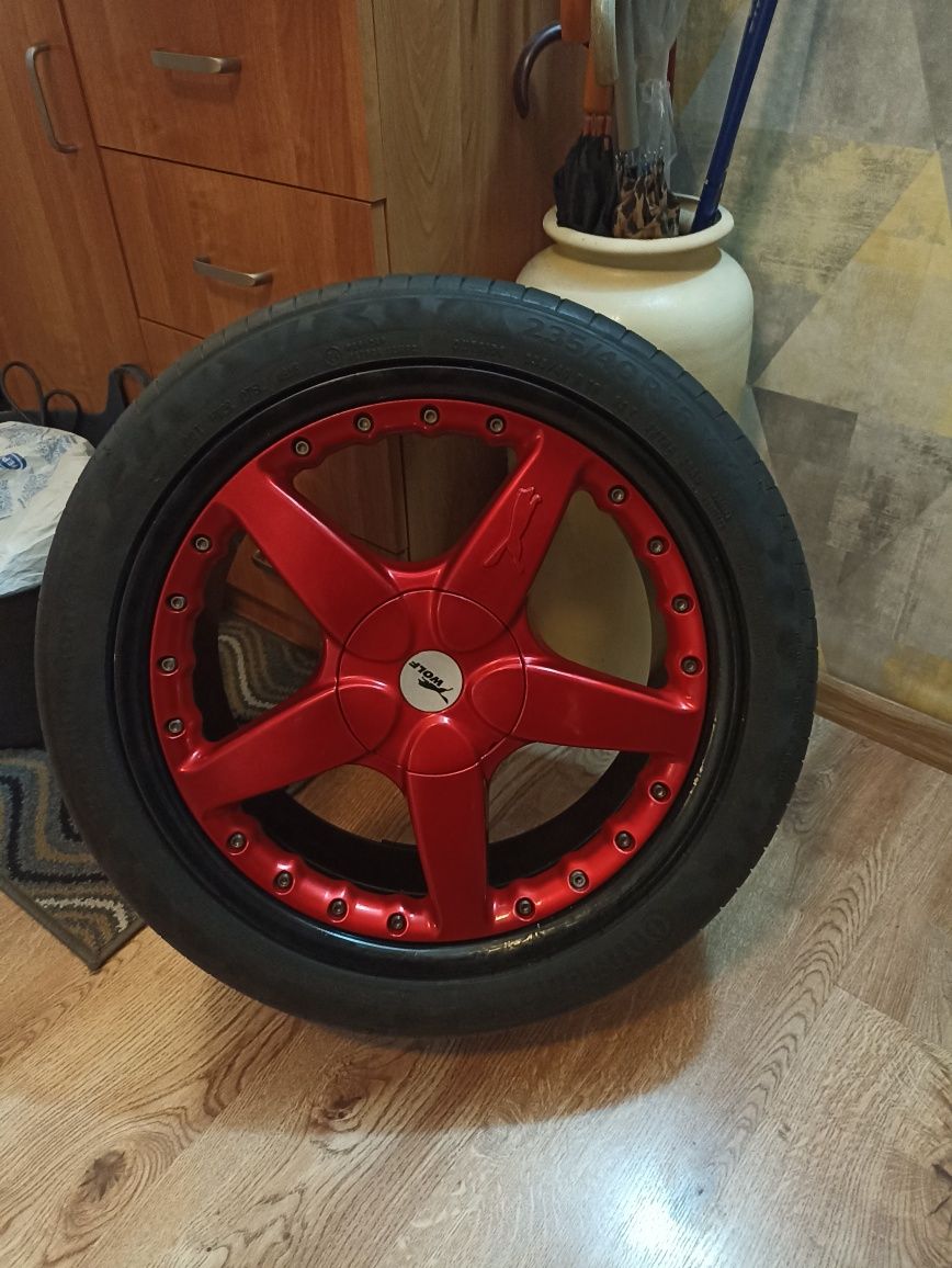 Alufelgi Wolf 18cali 5x108 zamiana