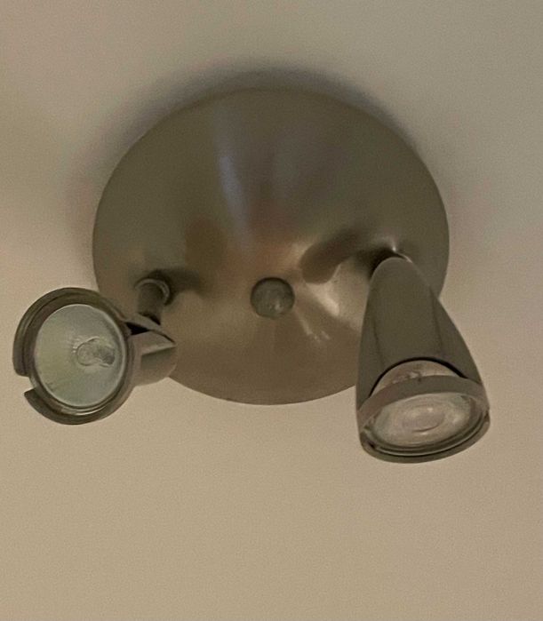 Focos de teto em inox