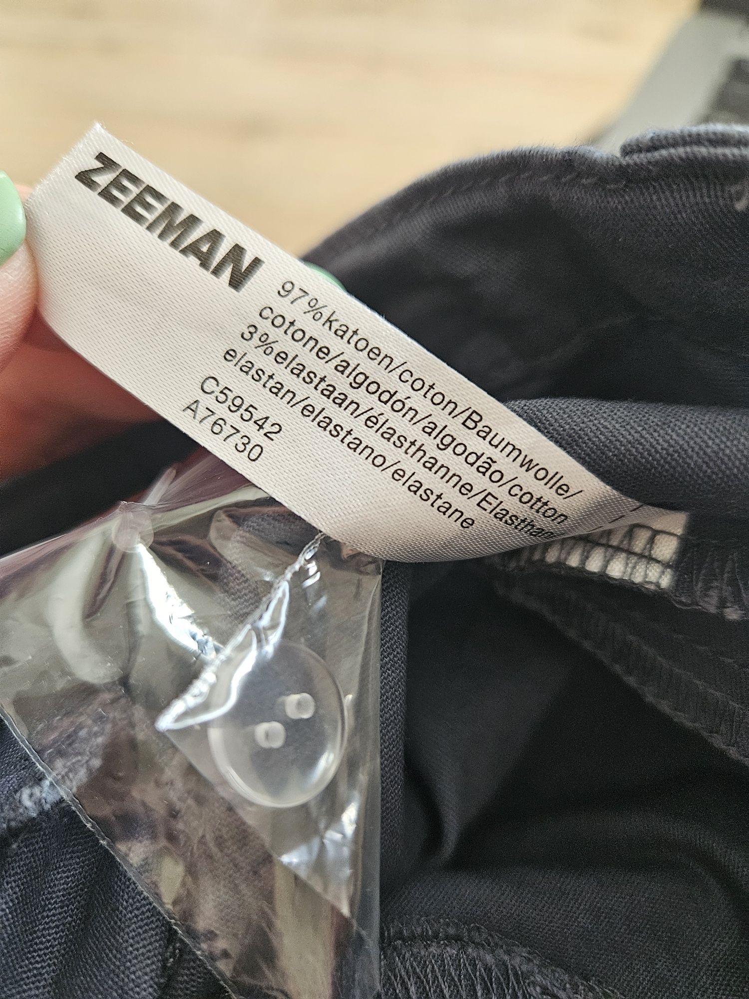 Zeeman spodnie chinos r.86