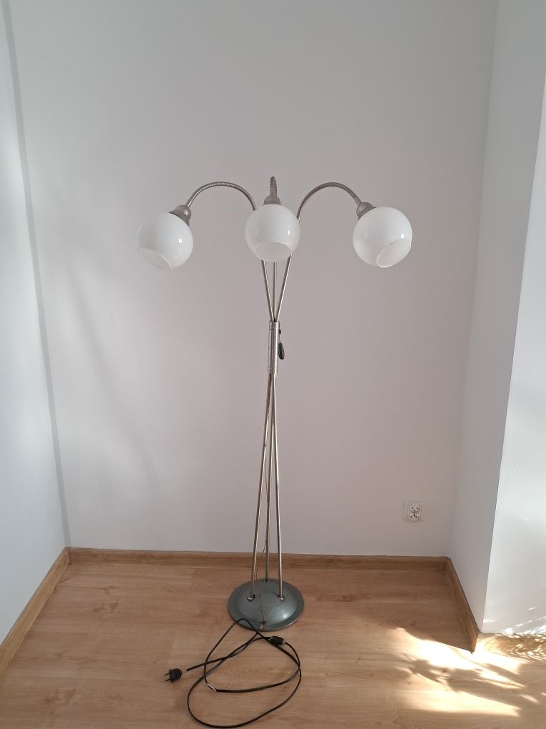 Lampa stojaca, regulowana, lata 60-te,PRL