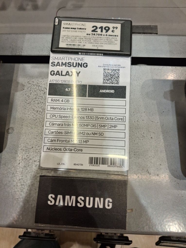 Samsung galaxy A17 5G venda ou troca