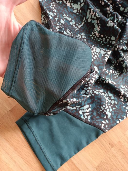 Legginsy, wysoki stan, mocny pas. Legginsy 3/4, siateczka