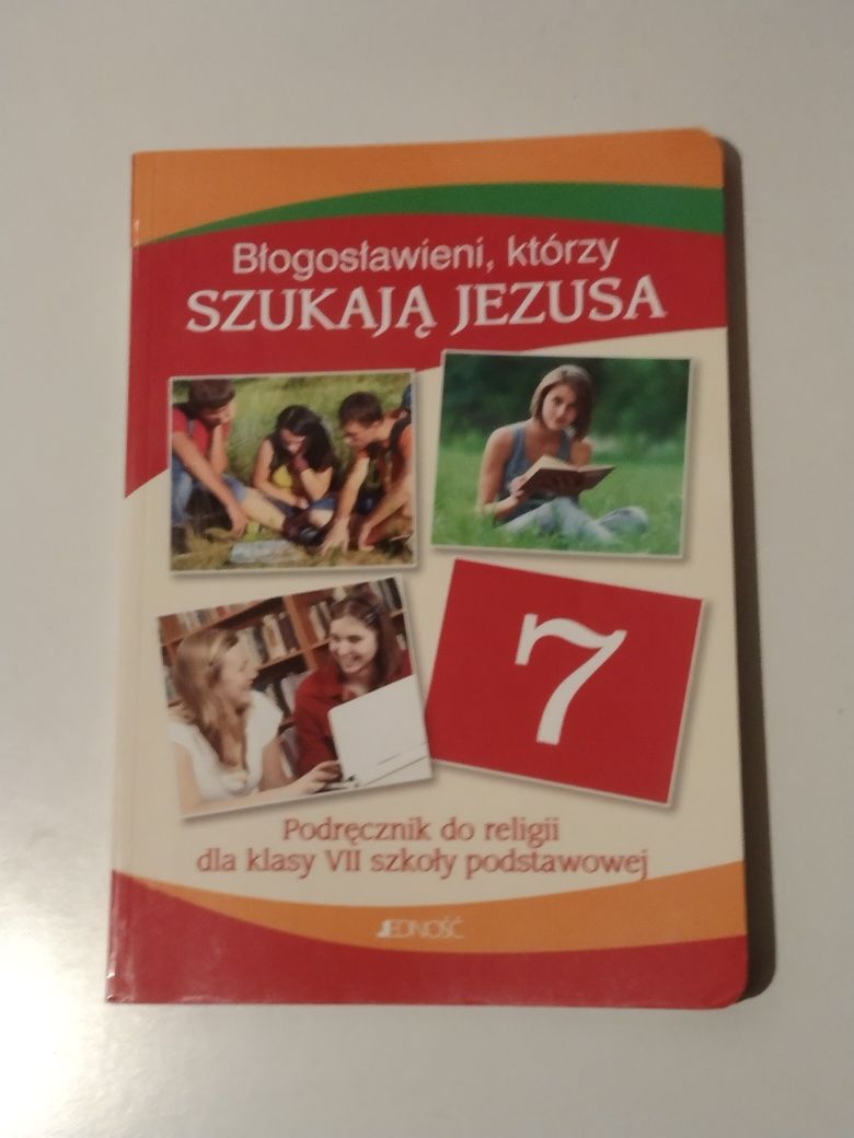 Książka do religii klasa 7.