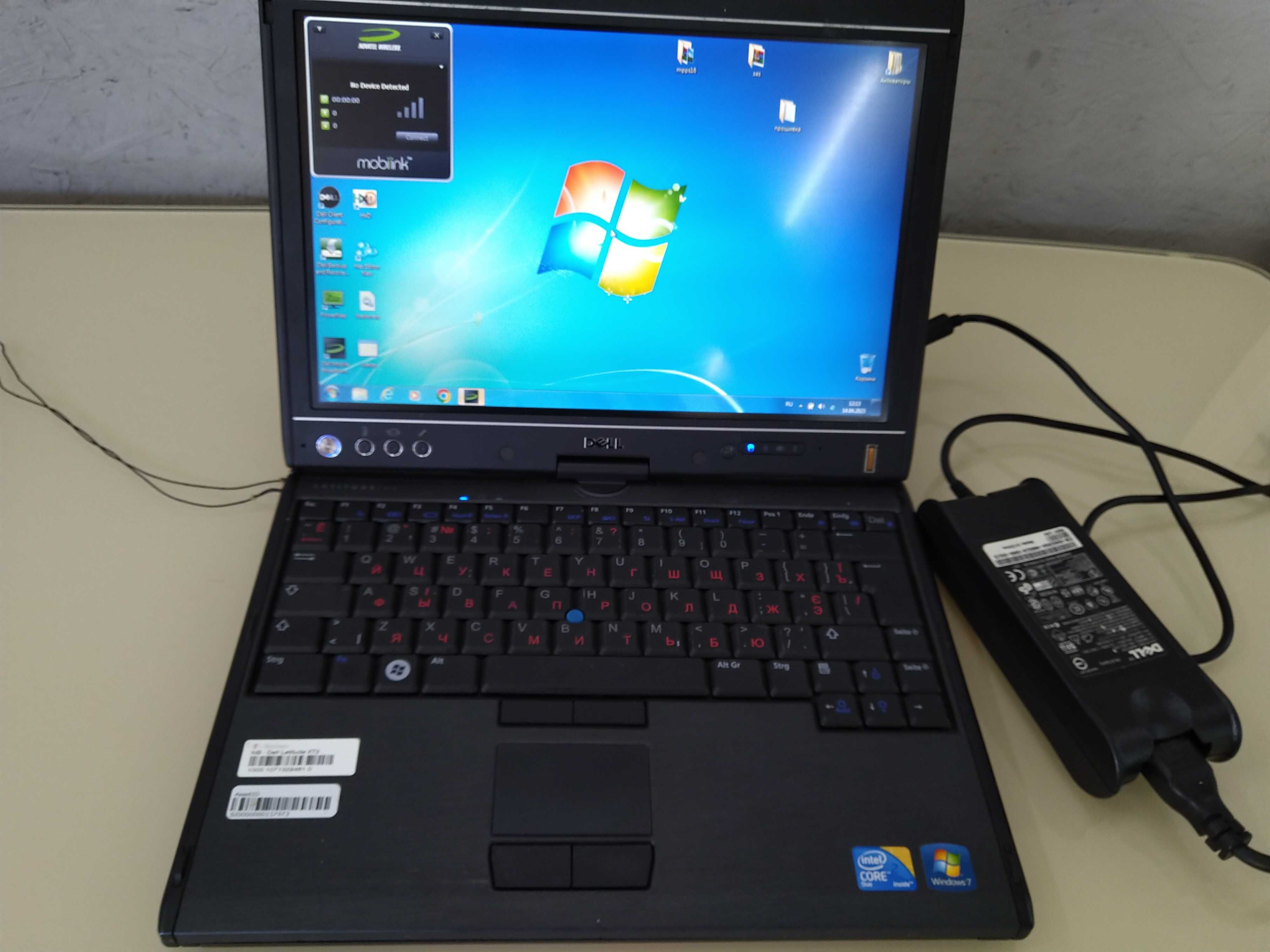 Ноутбук-трансформер сенсорный Dell Latitude XT2