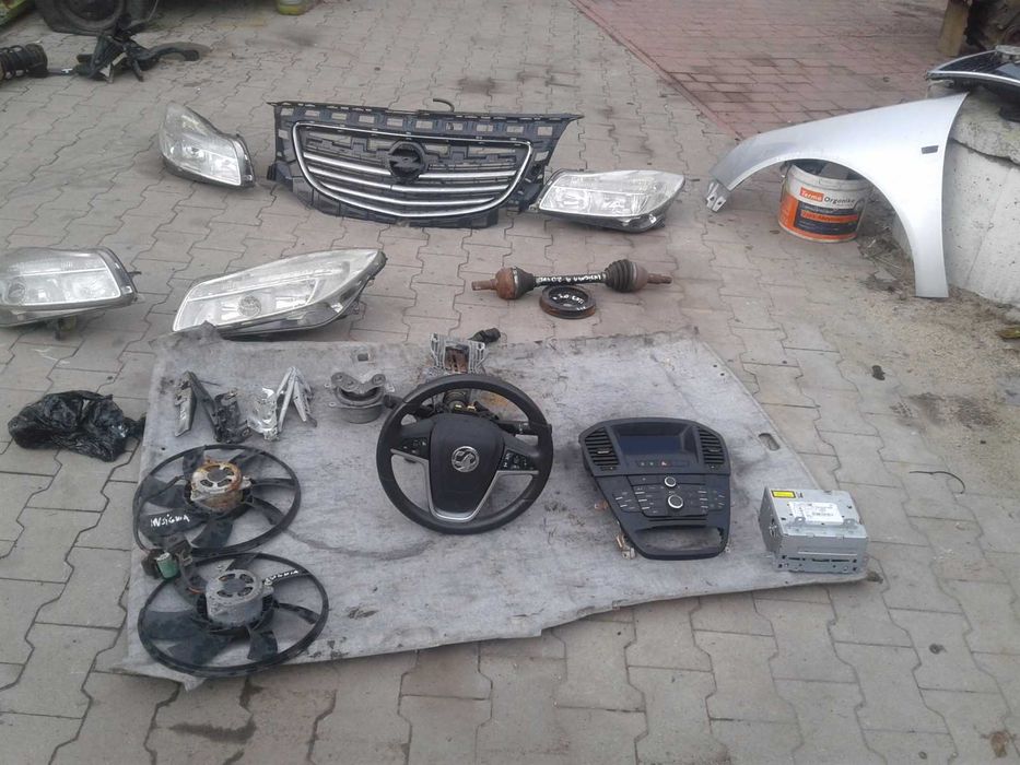 Opel Insignia A Nowa Chłodnica Nissens Klimatyzacji ze Skraplaczem