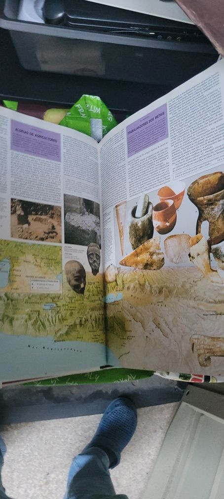 Atlas Bíblico, edição luxo Grande Enciclopédia Portuguesa e Brasileira
