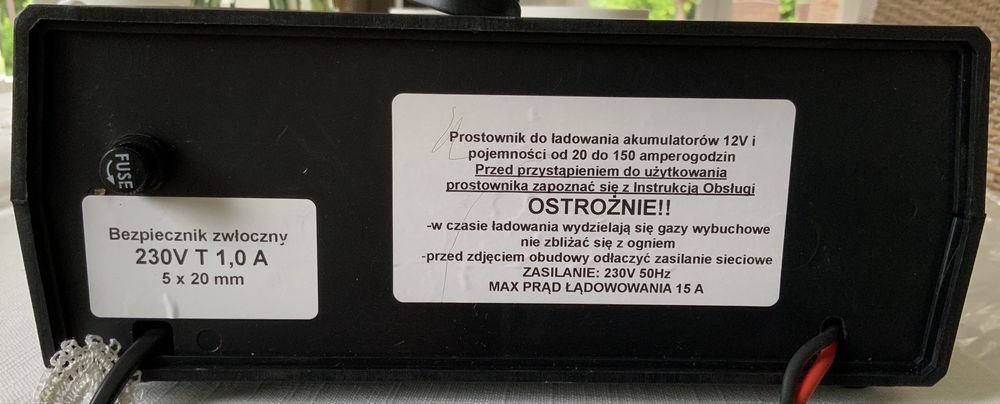 HERTZ prostownik transformatorowy 12V 15A nowy