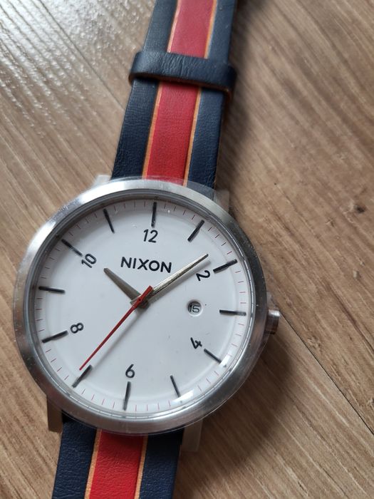 Zegarek Nixon Rollo skóra