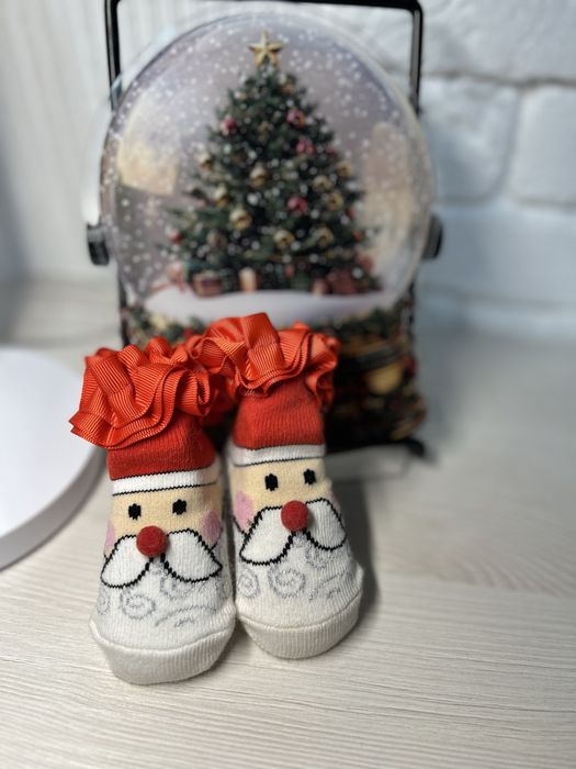 Новорічні носочки Санта Клаус, Санта