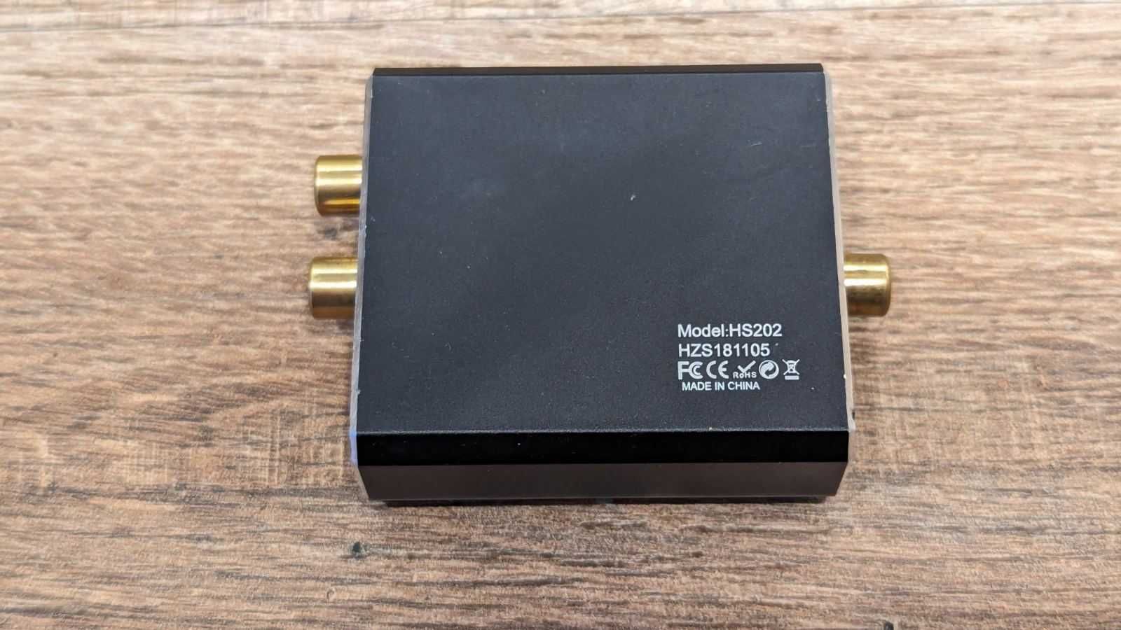 Аудио конвертер dac Techole HS202 192KHz с цифрового в аналоговый