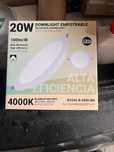 Foco LED branco natural 190 mm