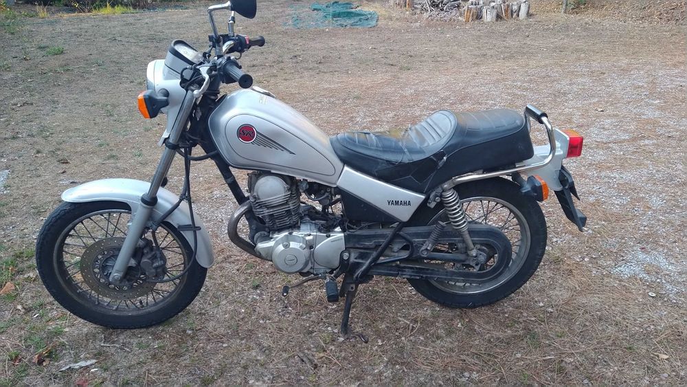 Yamaha SR 125 a trabalhar