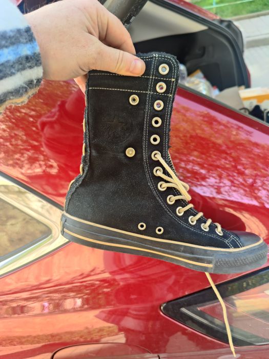 Converse кроссовки высокие vans