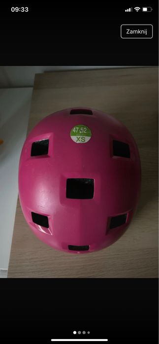 Kask rowerowy xs decathlon