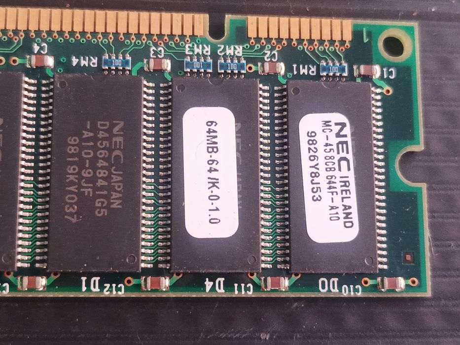 Pack 4 placas memória RAM SIMM+DIMM