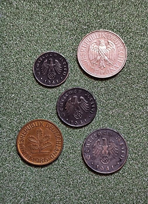 Германия третий рейх 1941 набор пфеннигов
