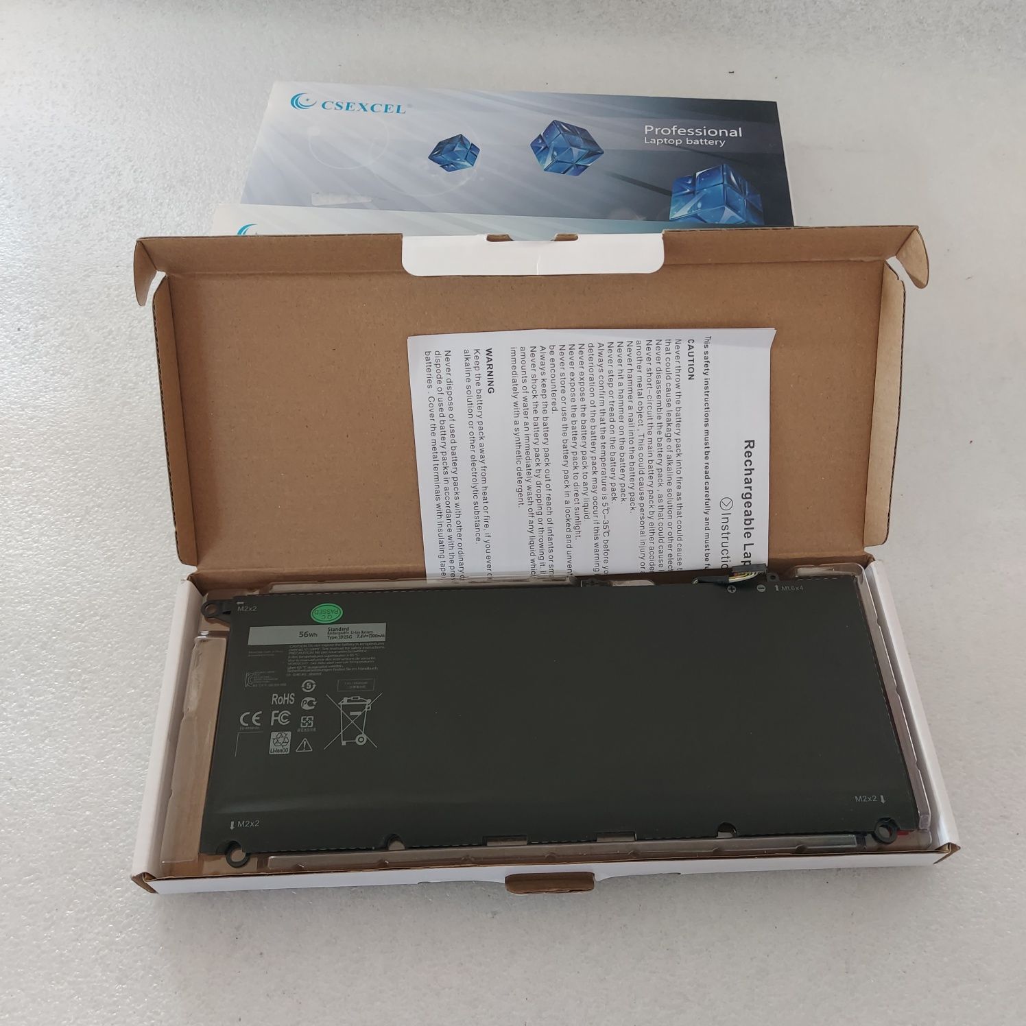 bateria do laptopa Dell