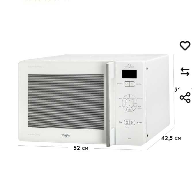 Microondas Novo a estrear e com Garantia Whirlpool