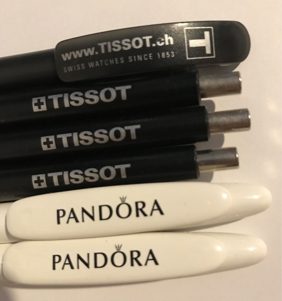 Tissot e Pandora - Caneta