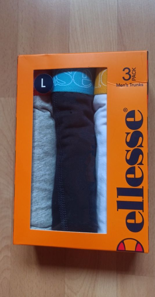 Bokserki Ellesse- 3 PACK Men's Boxers Size L