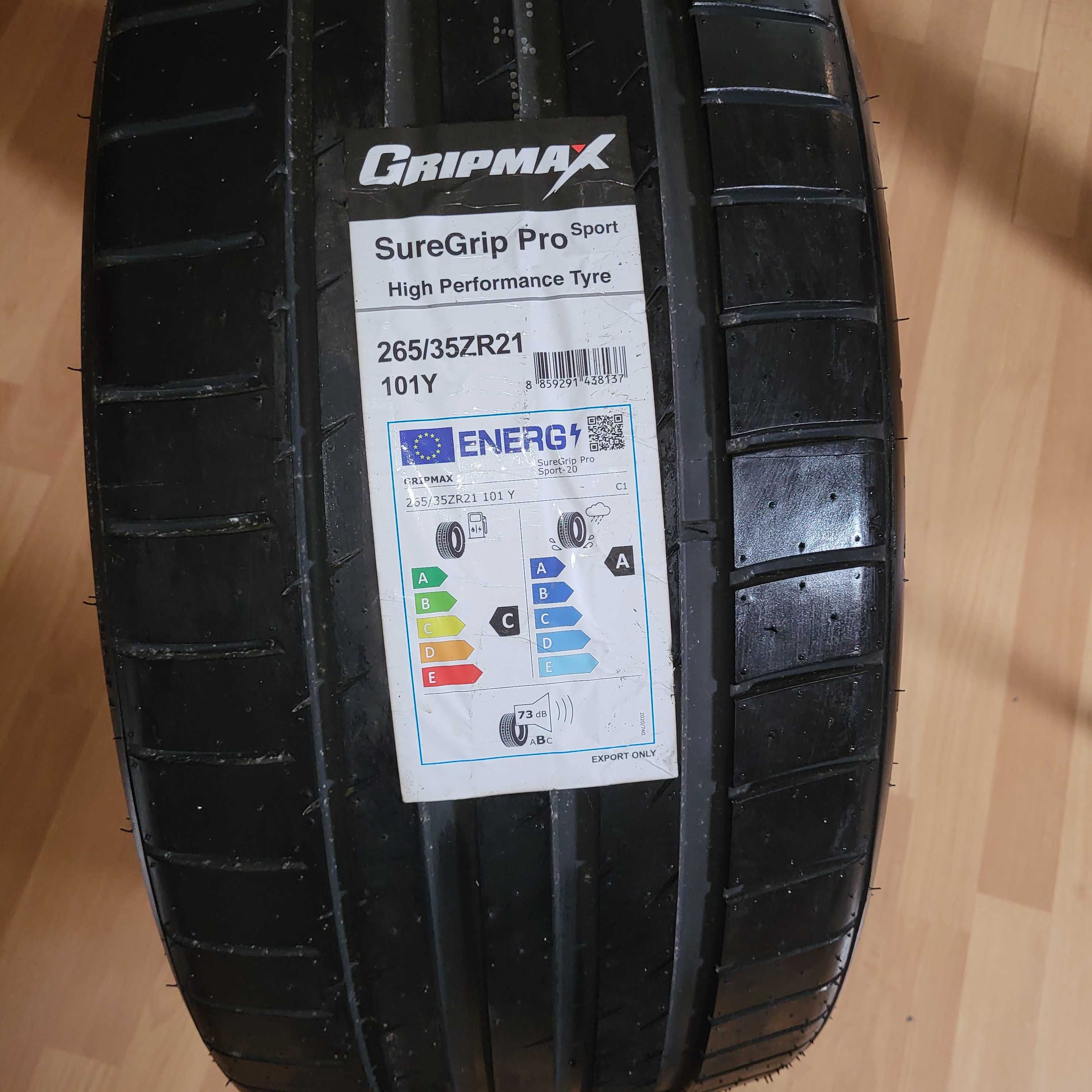 Pneus novos 265/35R21