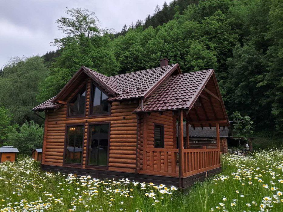 Здам подобово два дерев'яні будинки в Карпатах: Маєток  «LINDEN GROVE»