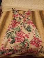 Vestido floral - tamanho XS Benetton