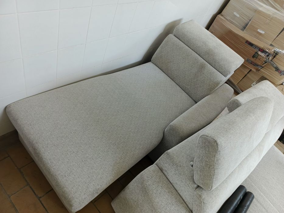 Duży narożnik z funkcją spania