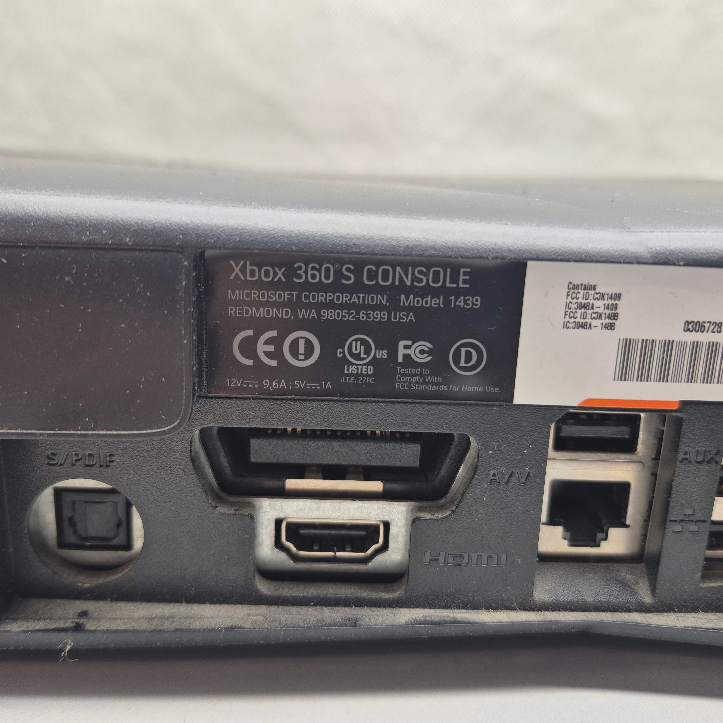 Konsola XBOX 360 S 1439 2 pady, Kinect ; Komis Jasło Igielna
