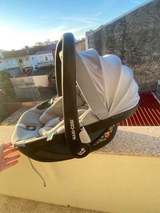 Cadeirinha Auto Maxi-Cosi Pebble 360 + Base Isofix