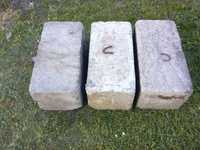 Bloczki betonowe różnej wielkości 18szt.